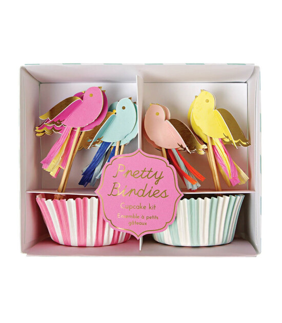 Meri Meri Cupcake Kit // Şirin Kuşlar