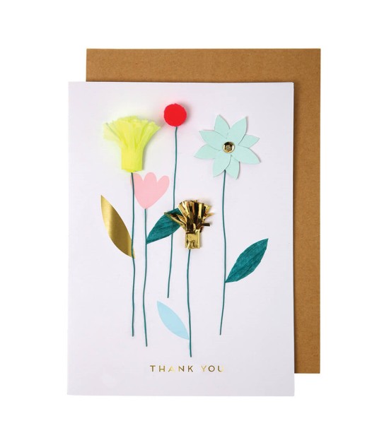 Meri Meri Tebrik Kartı // Teşekkür