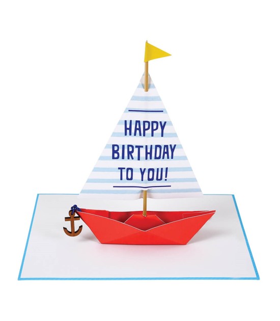 Meri Meri Tebrik Kartı // Yelkenli