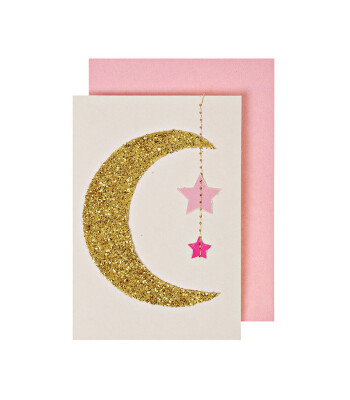 Meri Meri Tebrik Kartı // Yıldız ve Ay