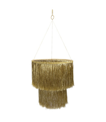 Meri Meri Asılan Süs // Altın Püsküllü Avize