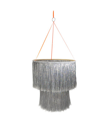 Meri Meri Asılan Süs // Gümüş Püsküllü Avize