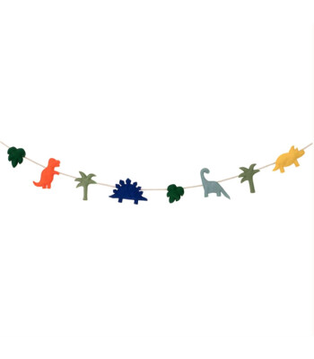 Meri Meri Asılan Süs // Keçe Dinozor Asılan Süs