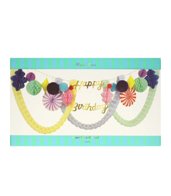 Meri Meri Petekli Asılan Süs // Happy Birthday