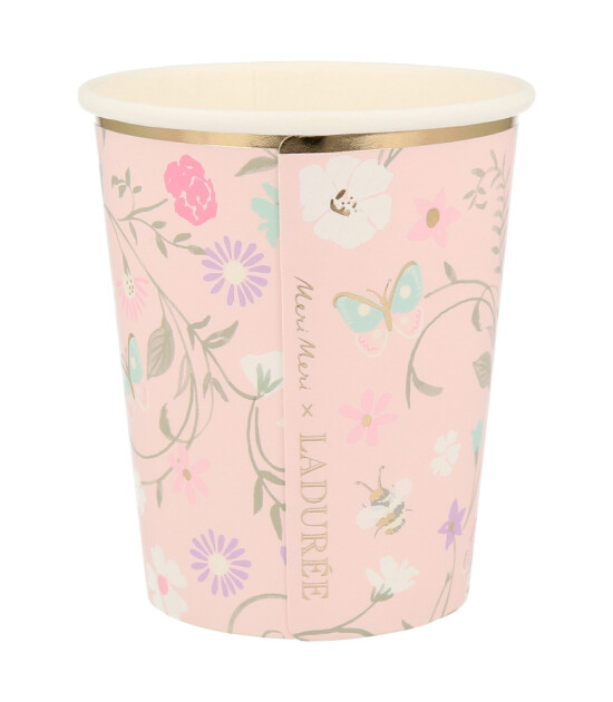 Meri Meri Parti Bardak // Laduree Paris Floral
