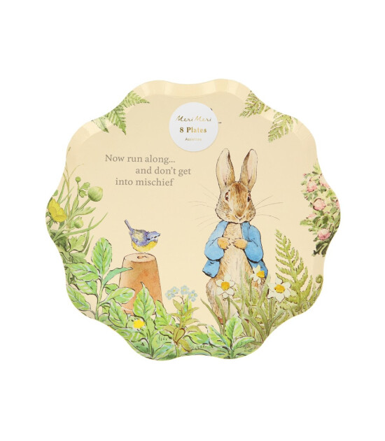 Meri Meri Parti Tabak (S) // Peter Rabbit