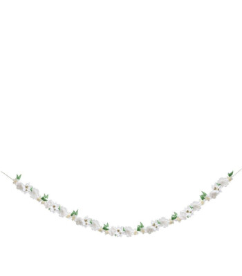 Meri Meri Asılan Süs //Beyaz Çiçekli