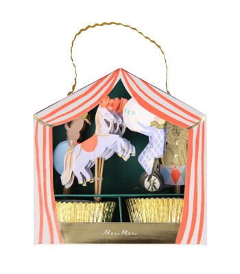 Meri Meri Cupcake Kit // Circus Parade