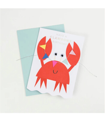 Meri Meri Tebrik Kartı // Yengeç