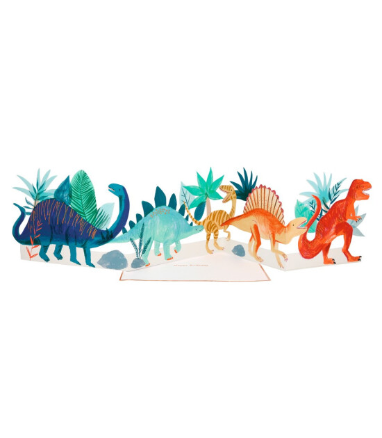 Meri Meri Tebrik Kartı // Dinozor