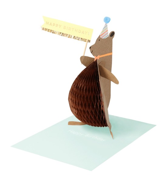 Meri Meri Tebrik Kartı // Tombik Ayı