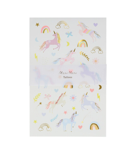Meri Meri Geçici Dövme // Unicorn