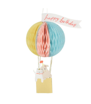 Meri Meri Tebrik Kartı // Balon