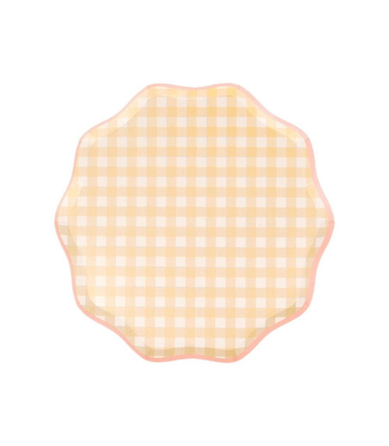 Meri Meri Parti Tabak (M) // Damalı