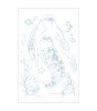 Meri Meri Deniz Kızı Boyamalı Poster