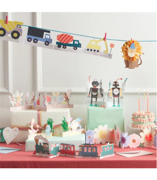 Meri Meri Tebrik Kartı // Deniz Kızı