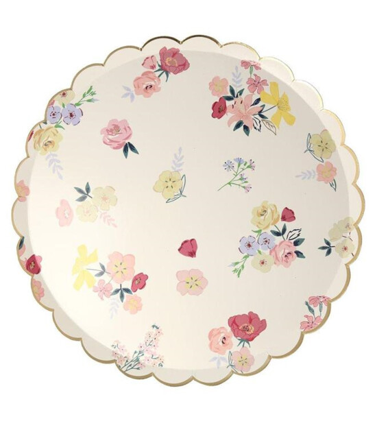 Meri Meri Parti Tabak (L) // English Garden