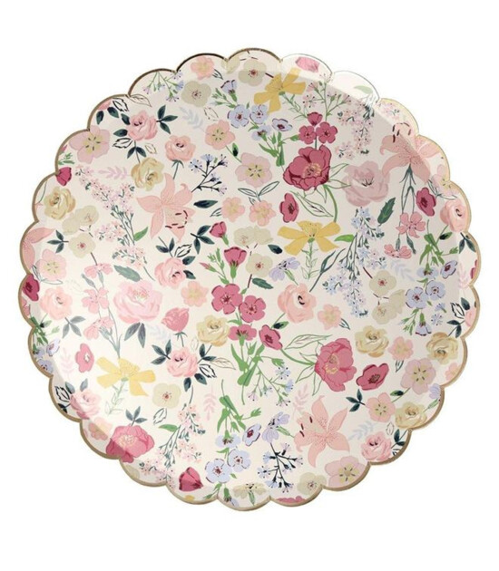 Meri Meri Parti Tabak (L) // English Garden