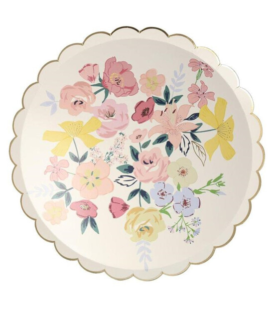 Meri Meri Parti Tabak (L) // English Garden