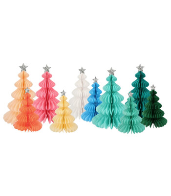 Meri Meri Parti Masa Süsü // Gökkuşağı Orman Petekli