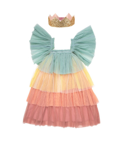 Meri Meri Çocuk Kostüm // Gökkuşağı Prenses ( 5-6 Yaş)