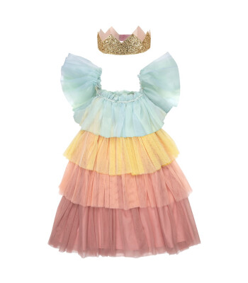 Meri Meri Çocuk Kostüm // Gökkuşağı Prenses ( 3-4 Yaş)