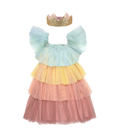 Meri Meri Çocuk Kostüm // Gökkuşağı Prenses ( 3-4 Yaş)