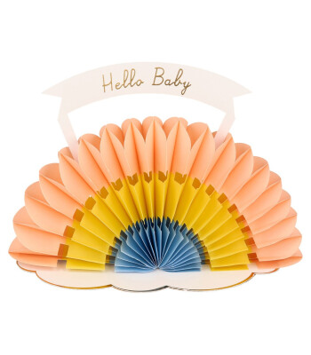 Meri Meri Tebrik Kartı // Gökkuşağı