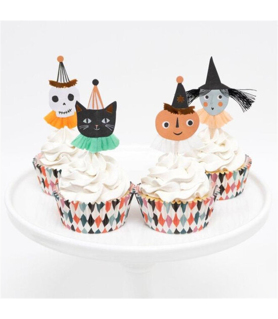 Meri Meri Cupcake Kit // Halloween Dans Eden Figürler