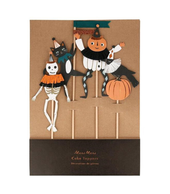 Meri Meri Parti Pasta Süs // Halloween Dans Figürlü