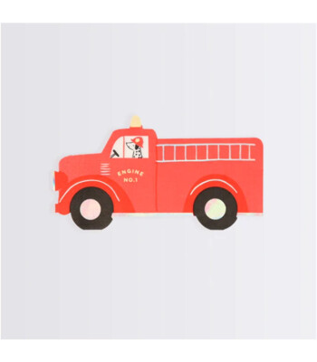 Meri Meri Parti Peçete // İtfaiye