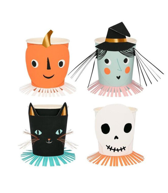 Meri Meri Parti Bardak // Klasik Halloween
