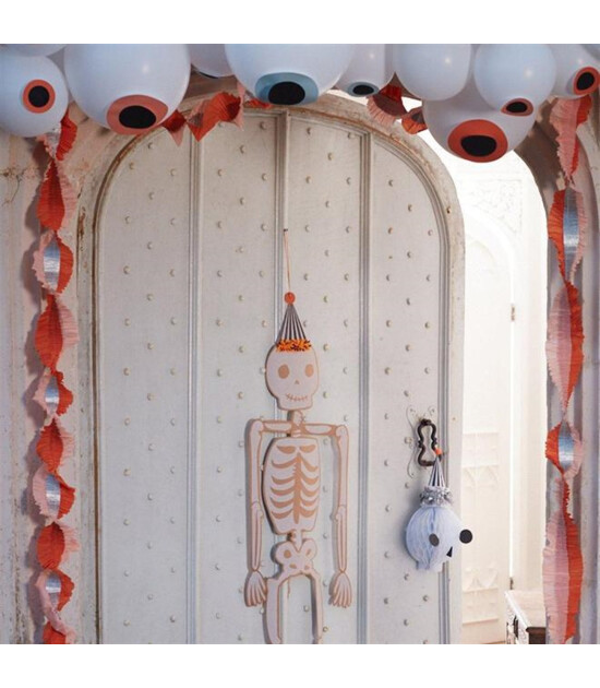 Meri Meri Asılan Süs // Klasik Halloween İskeletler