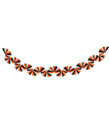 Meri Meri Asılan Süs // Siyah & Turuncu Petekli