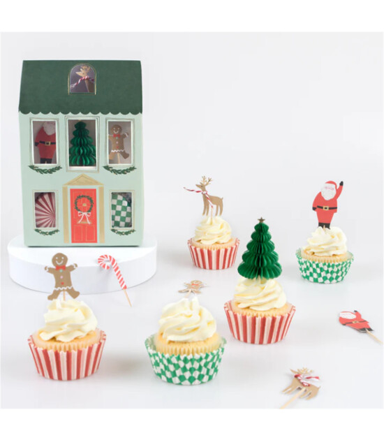 Meri Meri Cupcake Kit // Yeni Yıl Evi