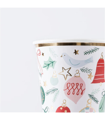 Meri Meri Parti Bardak // Festive Pattern