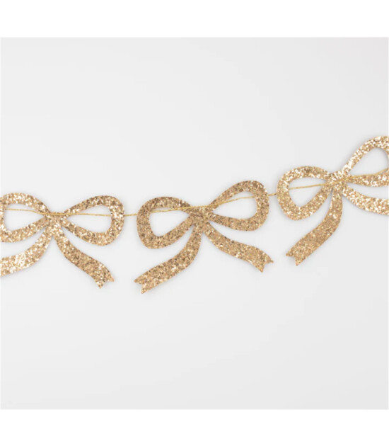 Meri Meri Asılan Süs // Altın Parıltılı Kurdele