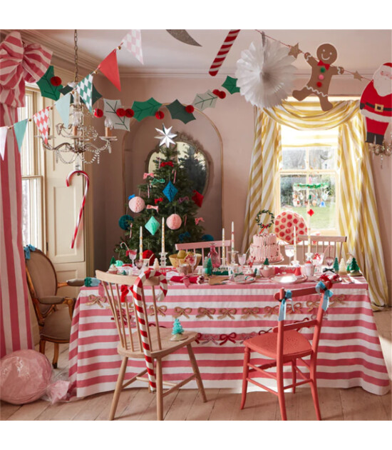 Meri Meri Asılan Süs // Altın Parıltılı Kurdele