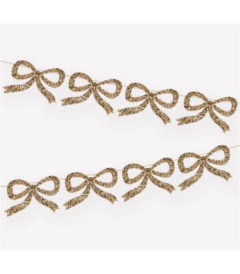 Meri Meri Asılan Süs // Altın Parıltılı Kurdele