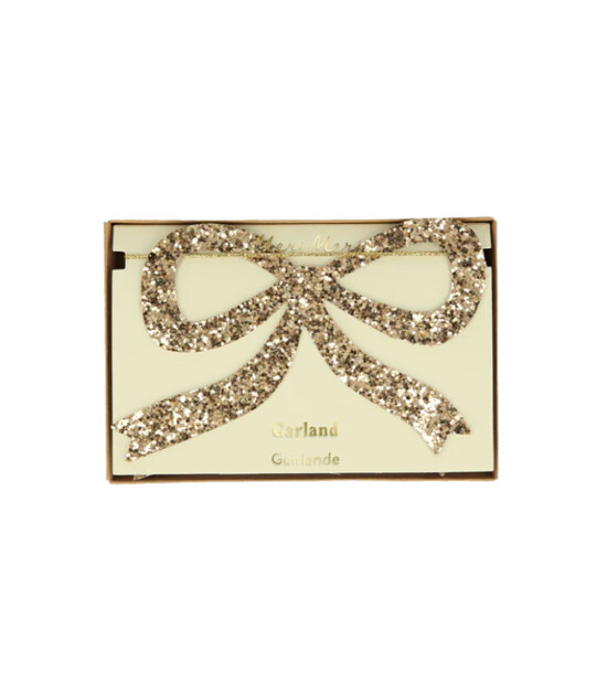 Meri Meri Asılan Süs // Altın Parıltılı Kurdele