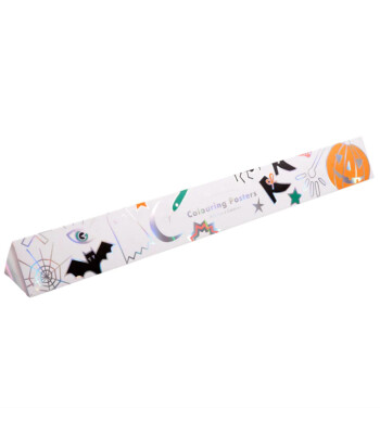 Meri Meri Boyamalı Poster // Cadılar Bayramı