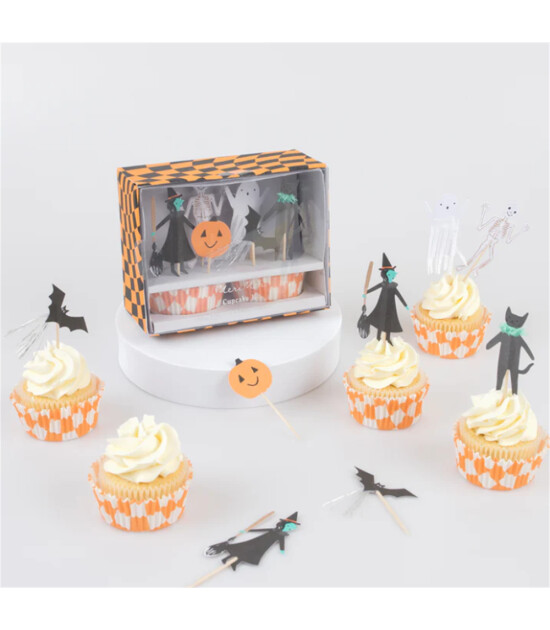 Meri Meri Cupcake Kit // Happy Halloween