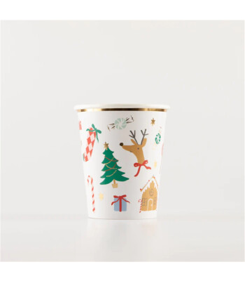 Meri Meri Parti Bardak // Jolly Christmas