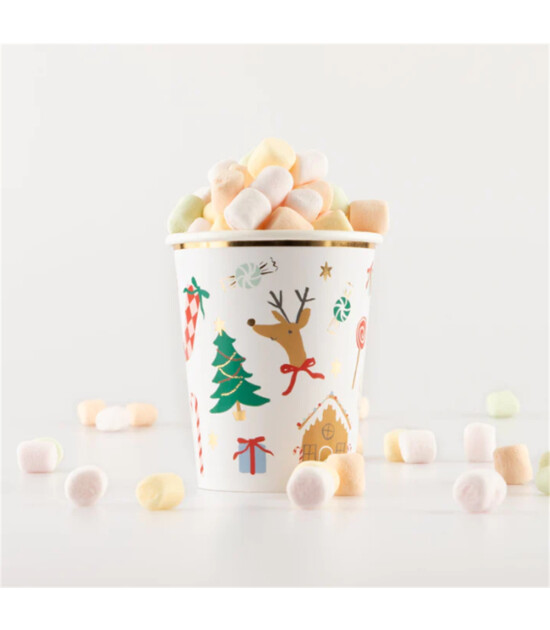Meri Meri Parti Bardak // Jolly Christmas