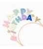 Meri Meri Taç // Parıltılı Happy Birthday