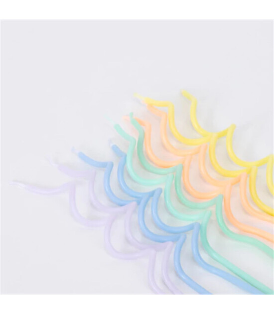Meri Meri Parti Mum // Pastel Kıvrımlı