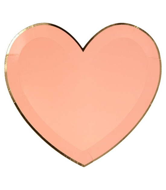 Meri Meri Parti Tabak (L) // Pembe Kalpli