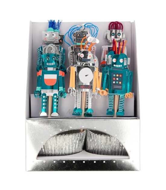 Meri Meri Cupcake Kit // Robot