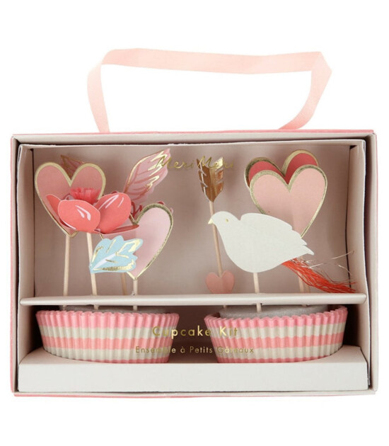 Meri Meri Cupcake Kit // Sevgililer