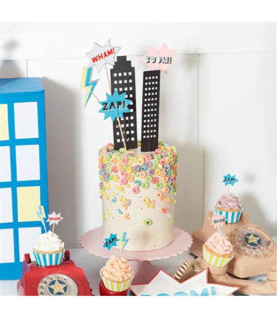 Meri Meri Cupcake Kit // Super Hero